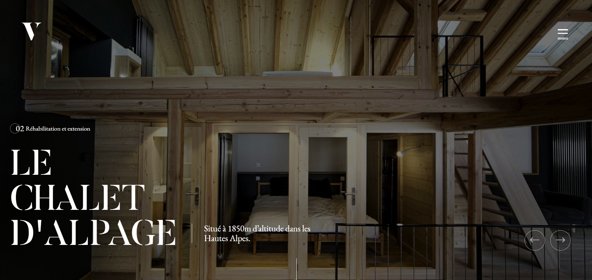Screenshot Richard Vieux Architecte